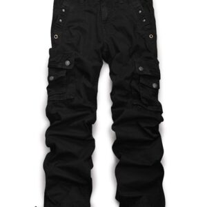 Men's Multi Pocket Military Army Tactical Cargo Work Pants