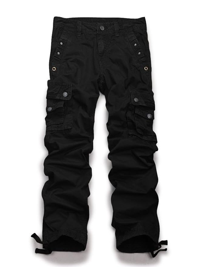 Men's Multi Pocket Military Army Tactical Cargo Work Pants